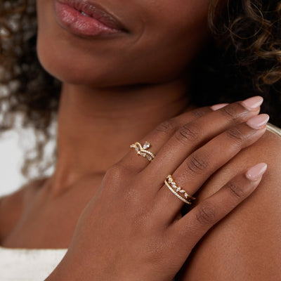 Aura - Elegantan Kristalni Prsten