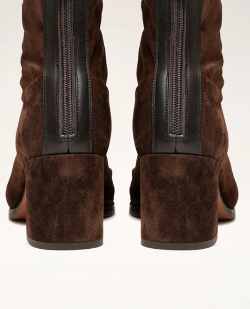 VICTORIA | ČIZME SA KVADRATNIM PRSTOM I POTPETICOM