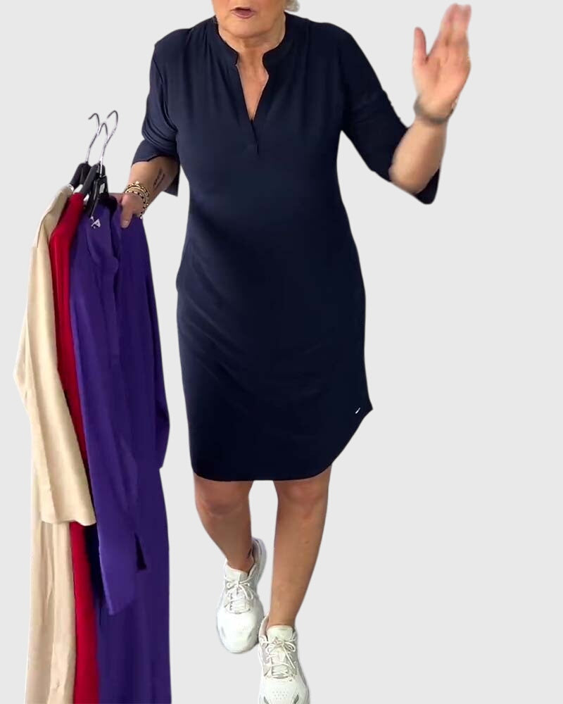 Katherine | Haljina sa V izrezom