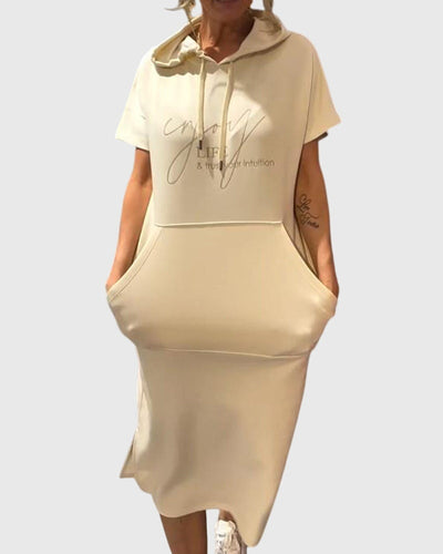 Marlowe™ | Ležerna haljina sa kapuljačom