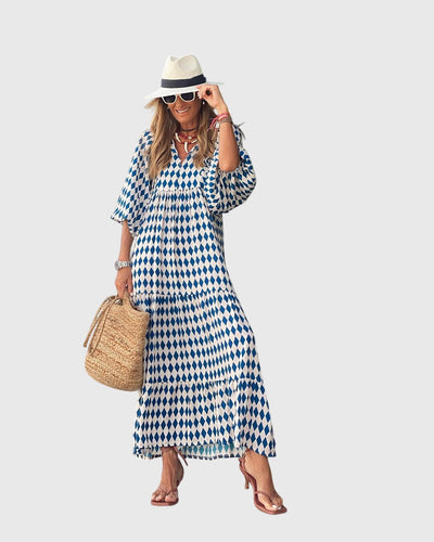 Sarah™ - Boho Maxi Haljina