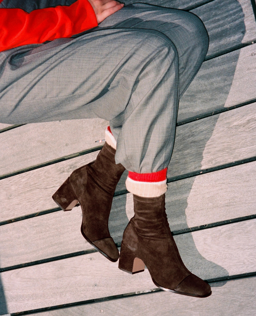 VICTORIA | ČIZME SA KVADRATNIM PRSTOM I POTPETICOM