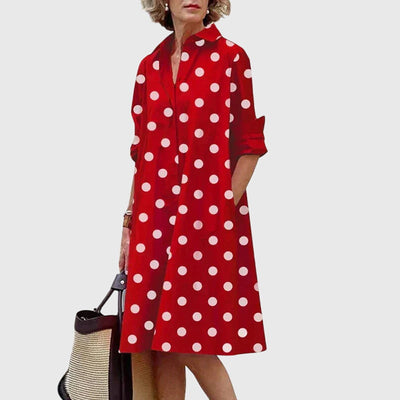 Paige™ - Elegantna Haljina Sa Džepovima