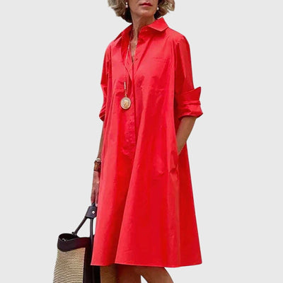 Paige™ - Elegantna Haljina Sa Džepovima