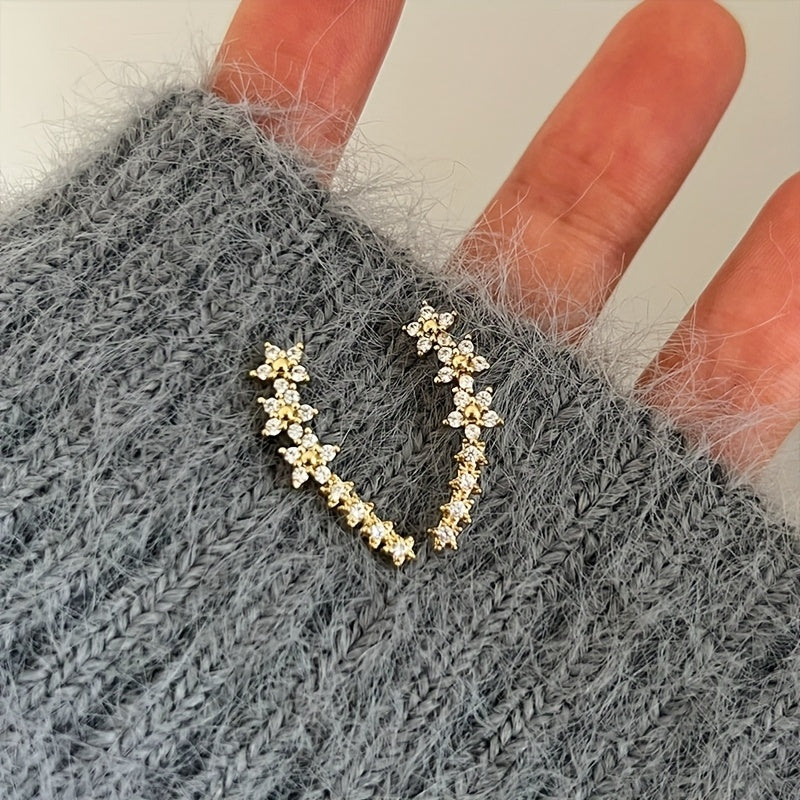 Večne cvetne naušnice