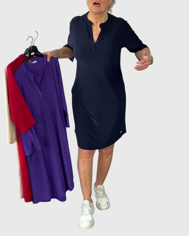 Katherine | Haljina sa V izrezom