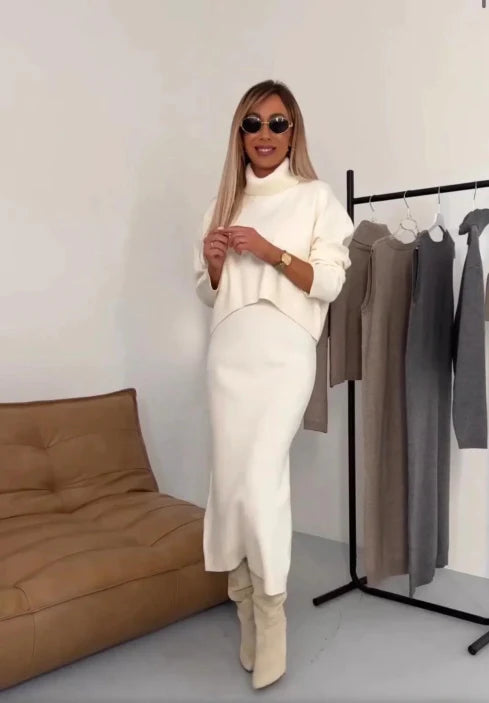 Zestav Mila – Elegantan komplet od pletiva