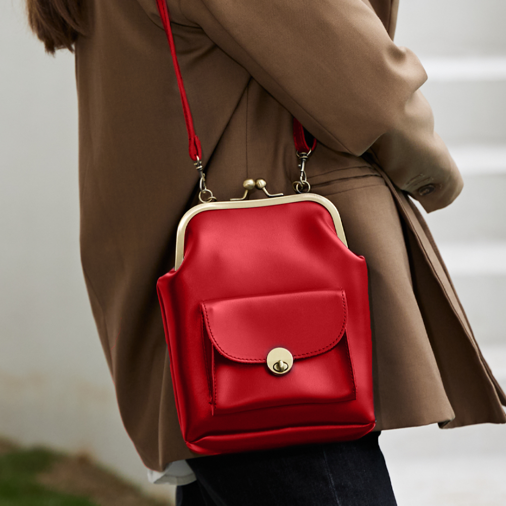 Vintage Kiss-Lock Torba - Clara's Retro Chic Osnovna (KUPI 1, DOBI 1 BESPLATNO)