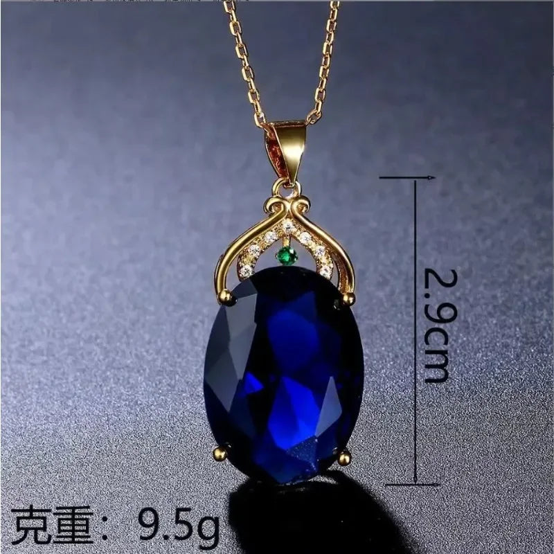 Sofisticirana Ogrlica sa Kristalnim i Opalnim Ogrlicama