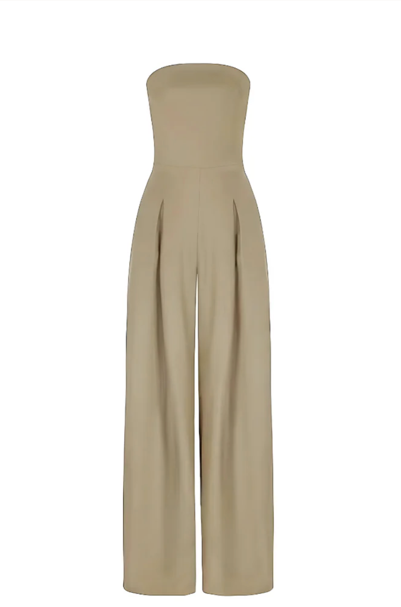 MILENA | Elegantan Kombinezon Bez Ramičaka