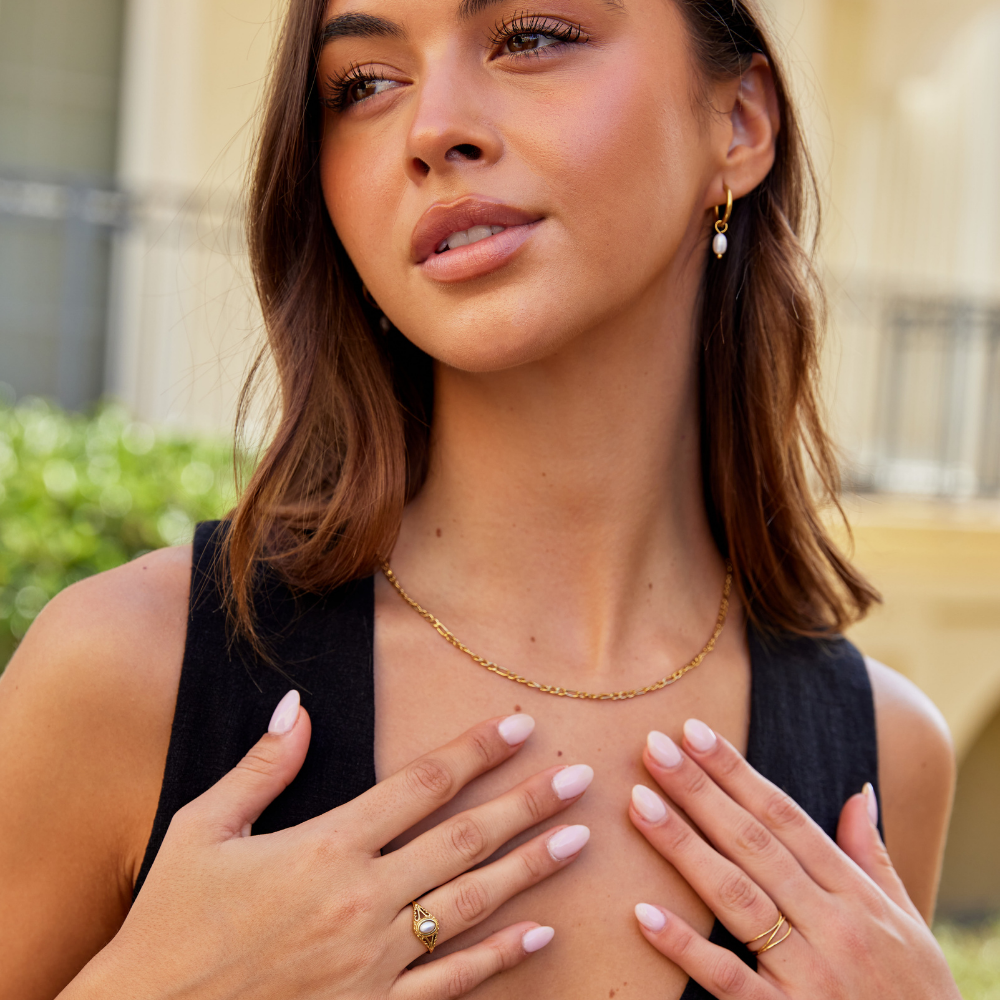 Royal - Vintage Prsten sa Perlama