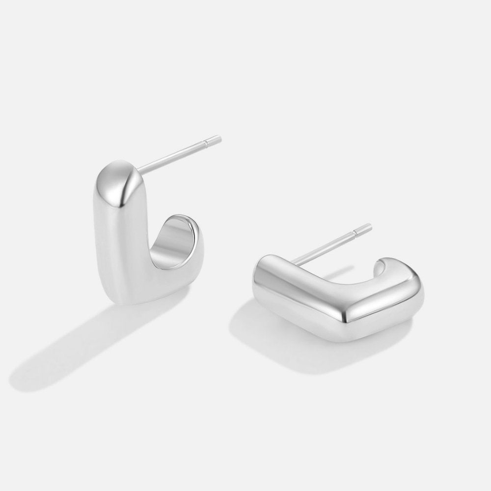 Alicin Kvadratni Zlati Naušnice