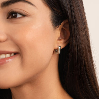 Alicin Kvadratni Zlati Naušnice