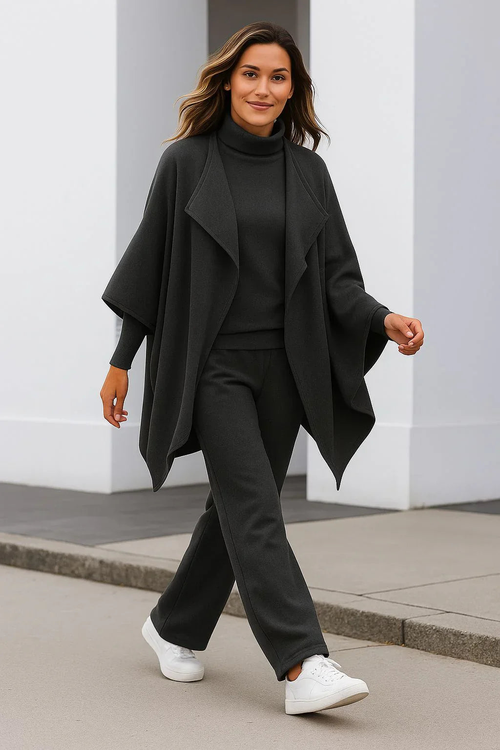 Mella - Komplet kardigan, bluzica i pantalone