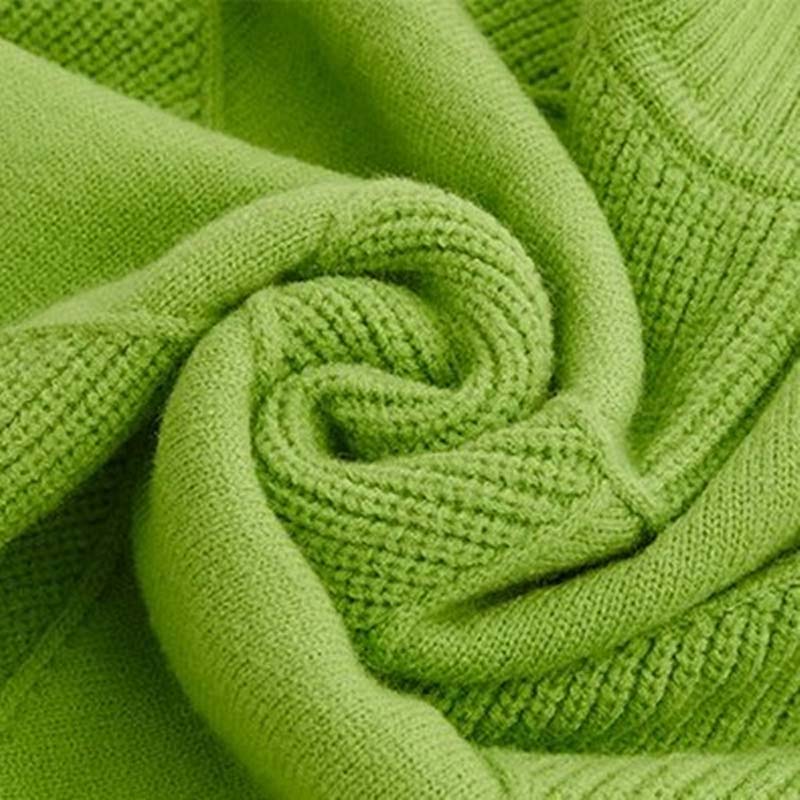 Eleanor™ | Pleteni džemper sa teksturom i visokim ovratnikom