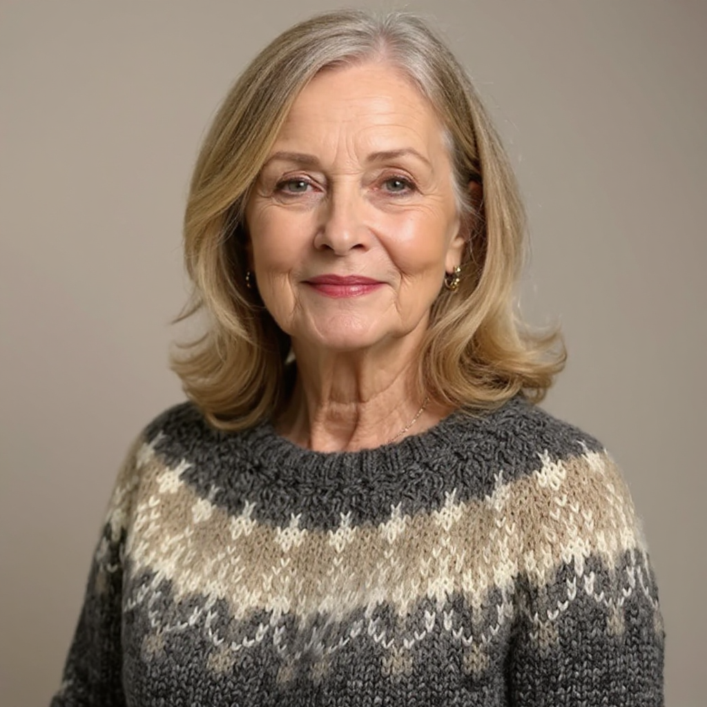 Samantha | Vintage islandski džemper