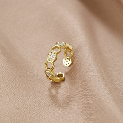 Pčela - Zlatni i Kristalni Prsten