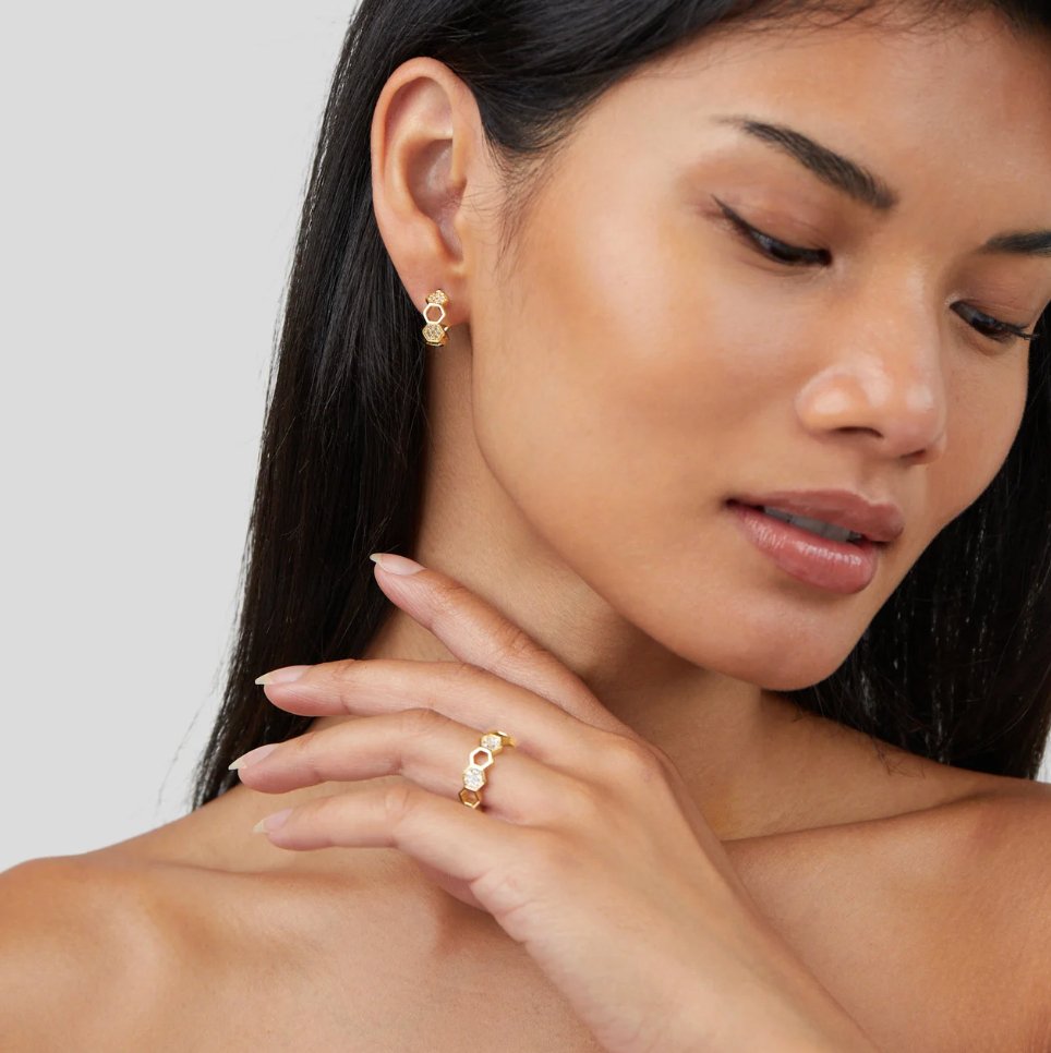 Pčela - Zlatni i Kristalni Prsten