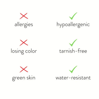 Ogrlica od trostrukog sloja zlatnog lanca