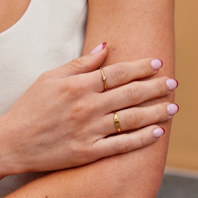 Ljubav - Kristalni Prsten u Obliku Srca